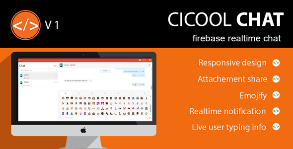 Cicool - Firebase Realtime Chat - CodeCanyon Item for Sale
