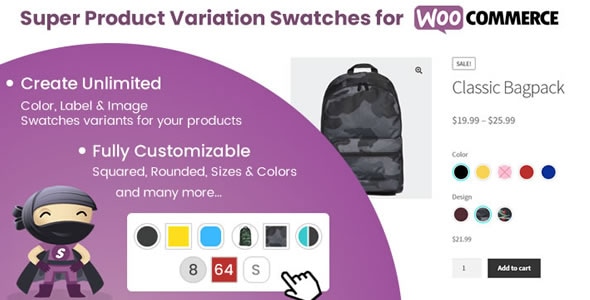 WooCommerce için Süper Ürün Varyasyon Örnekleri - CodeCanyon Satılık Ürün