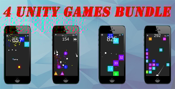 4 Unity Games Bundle + Admob - CodeCanyon Item for Sale