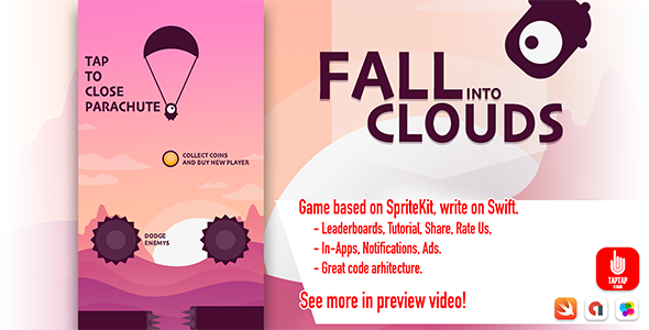 Fall Into Clouds - CodeCanyon Item for Sale