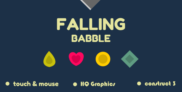 Falling Babble - HTML5 Game (Construct3) - CodeCanyon Item for Sale