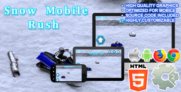 Snow Mobile Rush ( CAPX + HTML5 ) - CodeCanyon Item for Sale