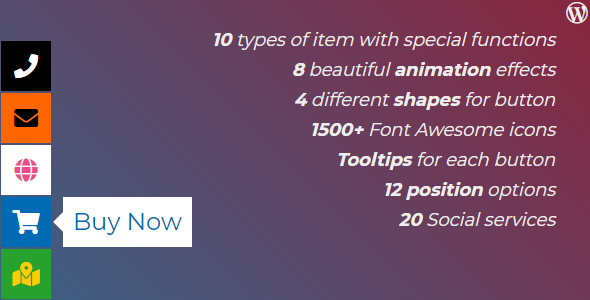 Sticky Buttons: Create Social Share, Translate, Smooth Scroll, ScrollSpy, and Post Navigation Menus - CodeCanyon Item for Sale