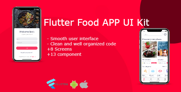 Food App: Flutter Food App UI - CodeCanyon Item for Sale