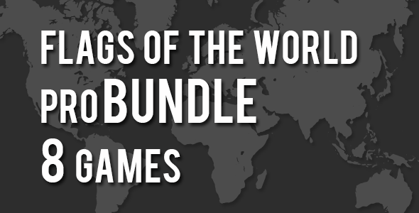 Flags of the World Pro Bundle 8 Games - CodeCanyon Item for Sale
