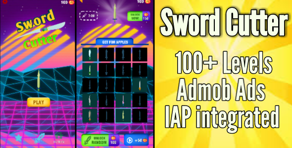 Sword Cutter / Knife Hit Clone - CodeCanyon Item for Sale