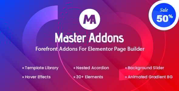 Master Addons - Forefront Addons for Elementor - CodeCanyon Item for Sale
