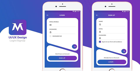 Android Login Design Template - CodeCanyon Item for Sale
