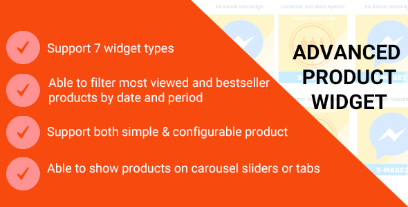 Magento 2 Advanced Product Widget - CodeCanyon Item for Sale