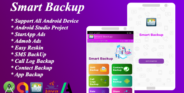Smart Backup For Android v2.0 - CodeCanyon Item for Sale