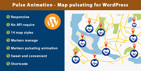 Pulse Animation - Map pulsating for WordPress - CodeCanyon Item for Sale