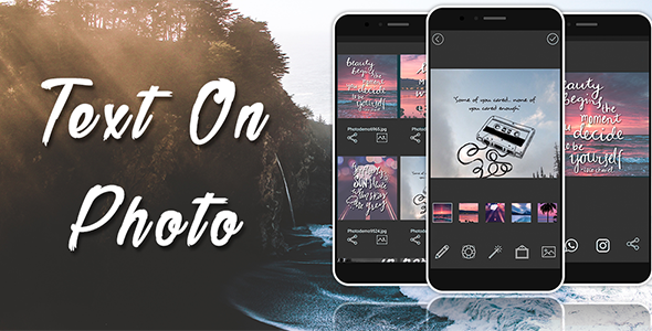 Text On Photo & Dp - Text Editor - CodeCanyon Item for Sale