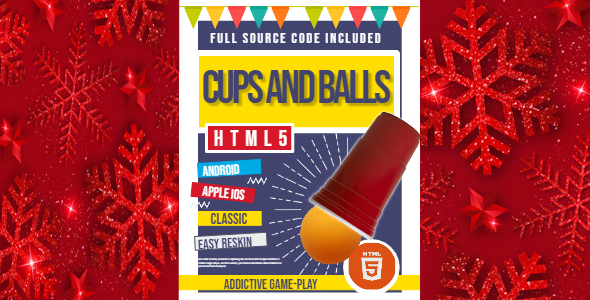 HTML5 Cups and Balls - HTML5 Game - HTML5 Website - CodeCanyon Item for Sale