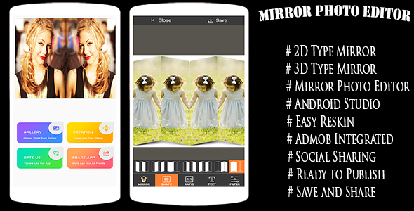 Mirror Photo Editor - Mirror Photo Pic - CodeCanyon Item for Sale