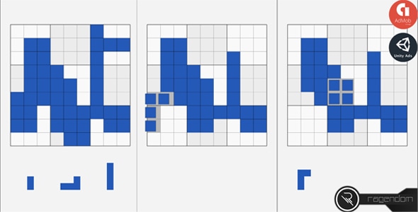 Blocktris - Complete Unity Game + Admob - CodeCanyon Item for Sale