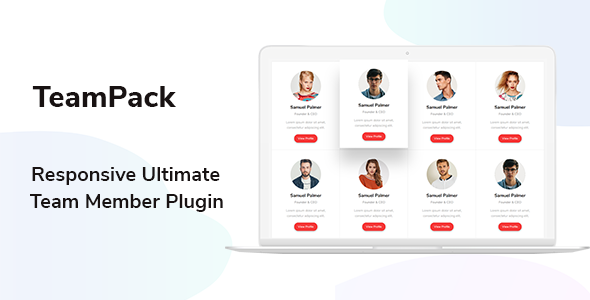TeamPack Responsive Ultimate Team Member Plugin - CodeCanyon Item for Sale
