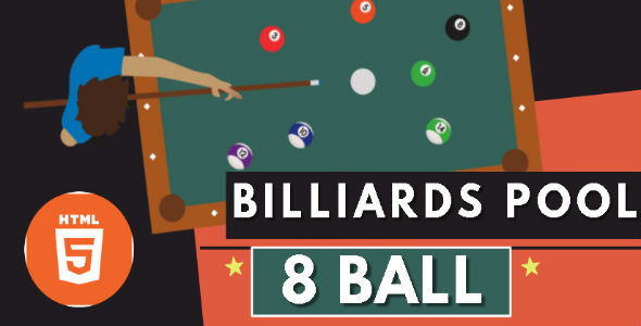 Billiards Pool 8 Ball 2022 - HTML5 Game - HTML5 Website - CodeCanyon Item for Sale