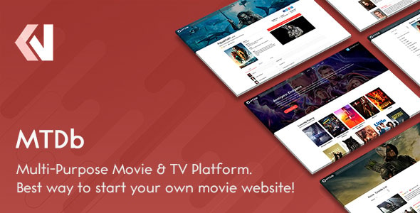 MTDb - Ultimate Movie&TV Database - CodeCanyon Item for Sale