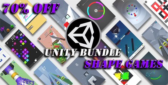 Unity Shape Games Bundle - 70% OFF - CodeCanyon Item for Sale