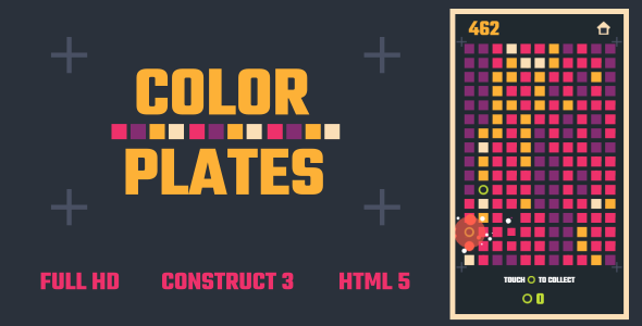 Color Plates - HTML5 Game (Construct3) - CodeCanyon Item for Sale