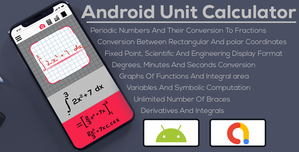 Android Unit Calculator | Converter | Admob Ads Full Application | Admob - CodeCanyon Item for Sale
