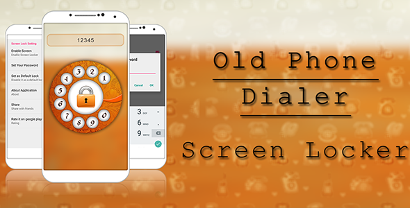 Old Dialor Lock Screen - CodeCanyon Item for Sale