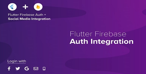 Flutter Firebase Authentication & Social Media Integration - CodeCanyon Item for Sale