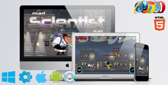 Mad Scientist Run - CodeCanyon Item for Sale