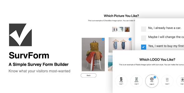 SurvForm - Survey Form Builder Plugin For WordPress - CodeCanyon Item for Sale