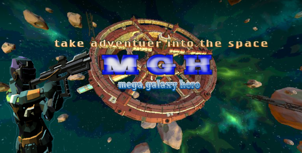 MGH. Mega Galaxy Hero (lite version) (Complicated Android Game) UNITY 3D - CodeCanyon Item for Sale