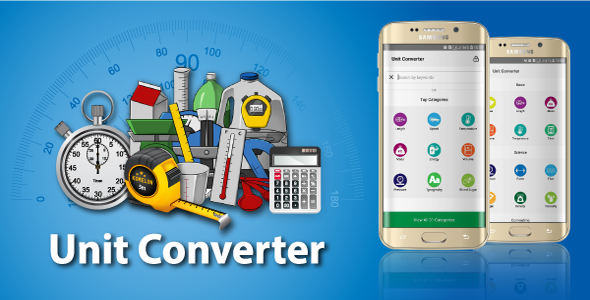 Unit Converter Calculator- Android Source Code - CodeCanyon Item for Sale
