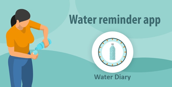 Water Drinking Reminder - Android App - CodeCanyon Item for Sale