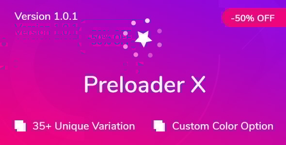Preloader X - CodeCanyon Item for Sale