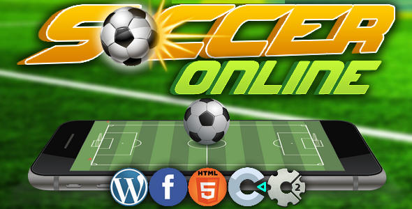 Soccer online - html5 game, capx, construct 2/3 - CodeCanyon Item for Sale