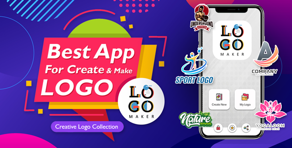 Logo maker app android , native app - CodeCanyon Item for Sale