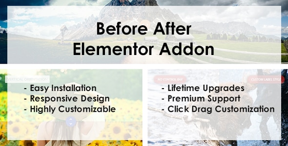 Before After - Elementor Addon - CodeCanyon Item for Sale