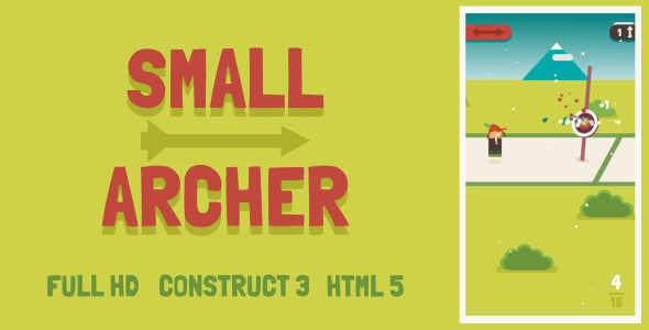 Small Archer - HTML5 Game (Construct3) by regarding | CodeCanyon