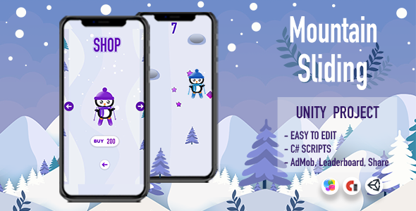 Mountain Sliding - CodeCanyon Item for Sale