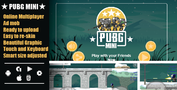 Pubg mini multiplayer v2.0 - CodeCanyon Item for Sale