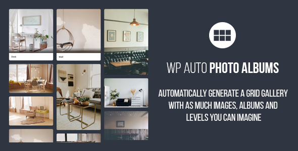 Auto Photo Albums – Wordpress Multi Level Image Grid Gallery - CodeCanyon Item for Sale