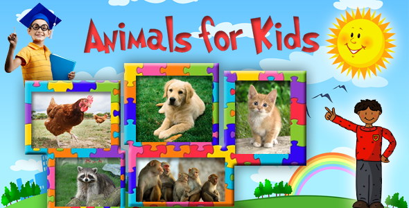Animal Sounds Educational Learning Android App - CodeCanyon Item for Sale