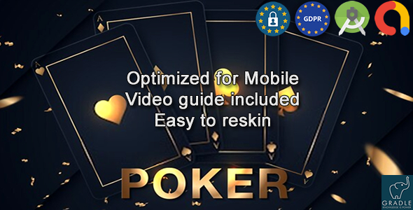 Poker (Admob + GDPR + Android Studio) - CodeCanyon Item for Sale