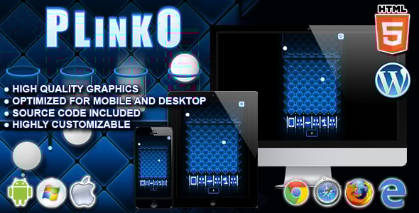 Plinko - HTML5 Instant Win Game - CodeCanyon Item for Sale