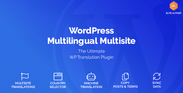 WordPress Multilingual Multisite - CodeCanyon Item for Sale