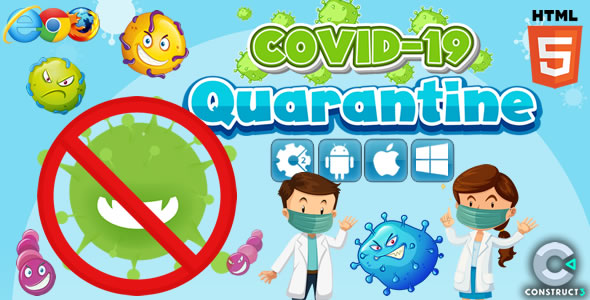 Quarentine - Html5 Game(CAPX) - CodeCanyon Item for Sale