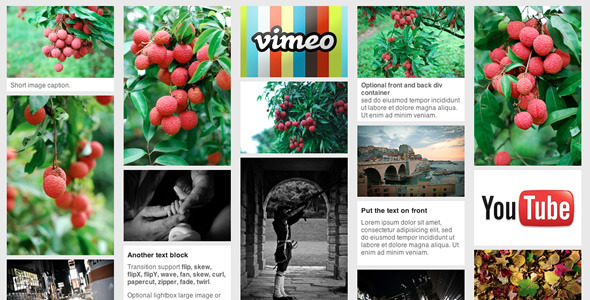 jQuery pinterest style gallery plugin - CodeCanyon Item for Sale
