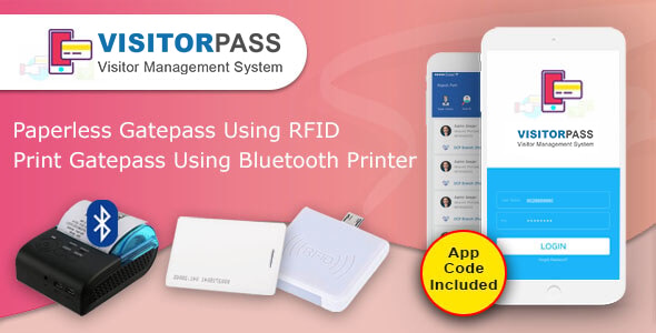 Visitorpass - ( App Based visitor pass ) - CodeCanyon Item for Sale
