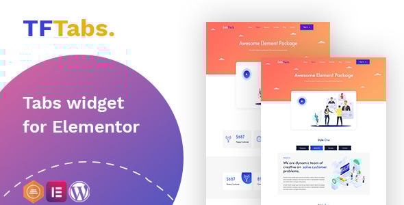 Elementor Tabs addon, widget - CodeCanyon Item for Sale