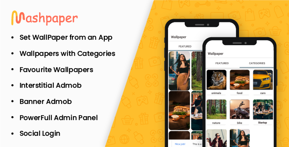 Wallpaper Android Studio Native App With Admin Panel - CodeCanyon Item for Sale