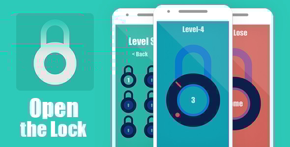 OPEN THE LOCK BUILDBOX 3 PROJECT-ANDROID STUDIO FILE-IOS XCODE FILE WITH ADMOB - CodeCanyon Item for Sale